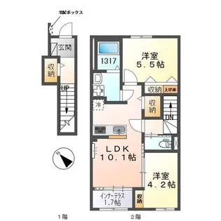エッグプラントの間取り