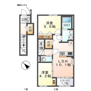 エッグプラントの間取り