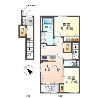 エッグプラントの間取り