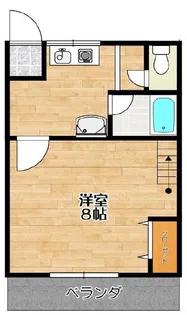 サウンドグレース パート3【3階】の間取り