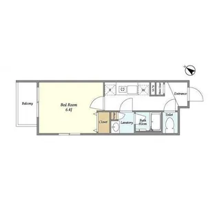 コンポジット代々木【1階】の間取り