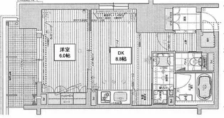 大阪府大阪市西区南堀江2丁目【マンション】の間取り