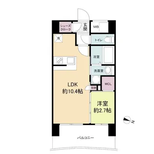 兵庫県神戸市中央区日暮通4丁目【マンション】の間取り