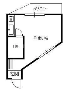 兵庫県神戸市東灘区岡本1丁目【アパート】の間取り
