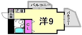 サムティ灘駅前【4階】の間取り