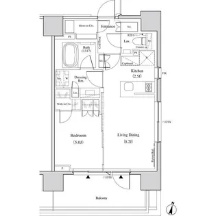 ザ・パークハビオ代々木【4階】の外観