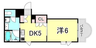 モンヴィラージュ本山【2階】の間取り