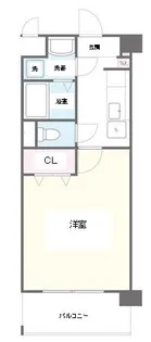 1Kの間取り画像