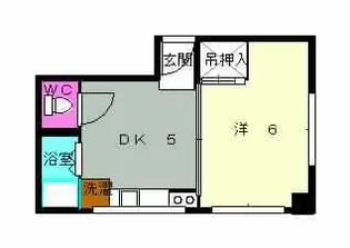 兵庫県神戸市中央区北長狭通6丁目【マンション】の間取り