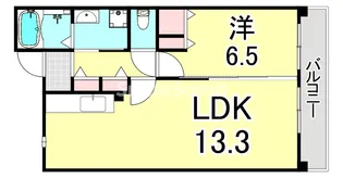 UR浜甲子園なぎさ街 32号棟【2階】の間取り