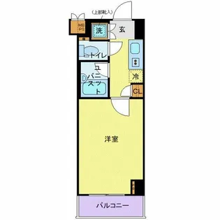 ルーブル学芸大学六番館【2階】の間取り