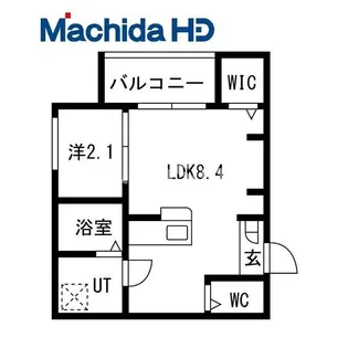 シーエムセット【3階】の間取り