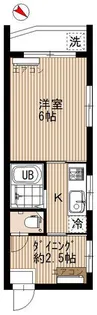 渡辺コーポ【3階】の間取り