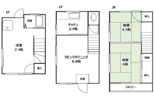 兵庫県神戸市垂水区五色山6丁目【一戸建】の間取り