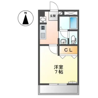 ビクトリー桜町【2階】の間取り