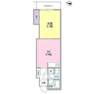 目黒ガーデン【2階】の間取り