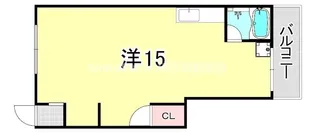 兵庫県尼崎市昭和通1丁目【マンション】の間取り
