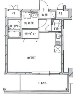 Kitano Flats Plus【5階】の間取り