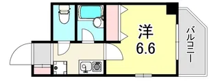 マンションマイウェイ【4階】の間取り