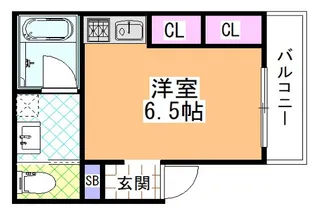 Rich life 駒ヶ林【3階】の間取り
