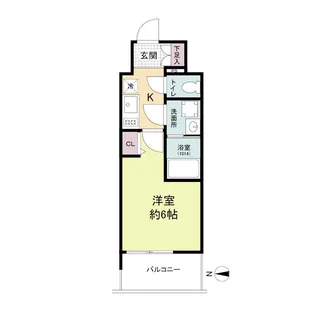 兵庫県神戸市灘区倉石通2丁目【マンション】の間取り