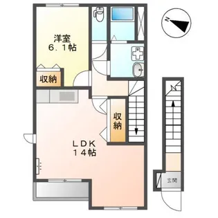 ネーブルソフィア藤江の間取り