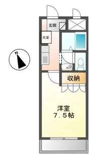 ファインーK【2階】の間取り