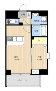 福岡県福岡市早良区昭代1丁目【マンション】の間取り
