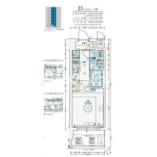 1Kの間取り画像