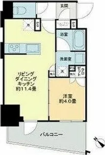 福岡県福岡市中央区天神5丁目【マンション】の間取り