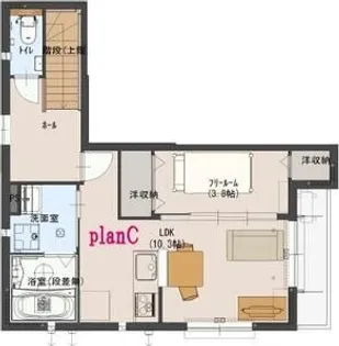 サインポスト東人丸の間取り