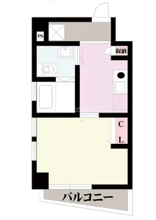 大阪府大阪市西区南堀江4丁目【マンション】の間取り