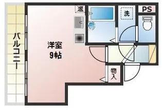 アビタシオン【2階】の間取り