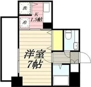 スプール浄水通り【9階】の間取り