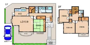 兵庫県神戸市西区竹の台1丁目【一戸建】の間取り