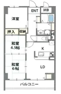 兵庫県神戸市兵庫区駅南通3丁目【マンション】の間取り