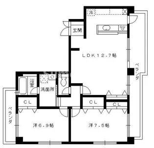 TYビル【3階】の間取り