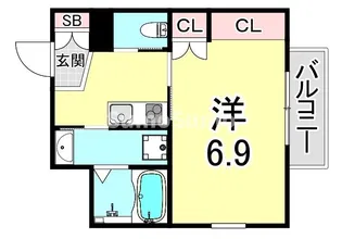 Ke Ola HouⅡ【1階】の間取り