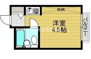 ピュア立花【1階】の間取り