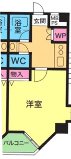 YKハイツ旭が丘【2階】の間取り