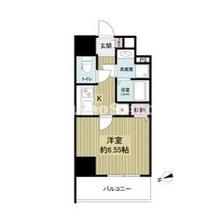 大阪府大阪市西区新町3丁目【マンション】の間取り