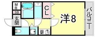 ドール魚崎【5階】の間取り