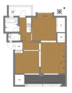 舞子片山住宅 5号棟【2階】の間取り