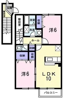 オークヒルズⅠの間取り