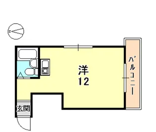 兵庫県西宮市田代町【マンション】の間取り