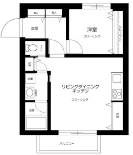 ステラ都立大学【3階】の間取り