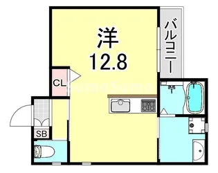 兵庫県尼崎市東桜木町【アパート】の間取り