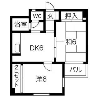 兵庫県神戸市兵庫区小河通2丁目【マンション】の間取り