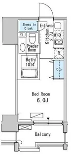 ベルファース目黒【10階】の間取り