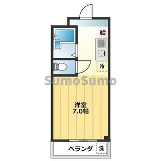 兵庫県尼崎市東園田町7丁目【マンション】の間取り